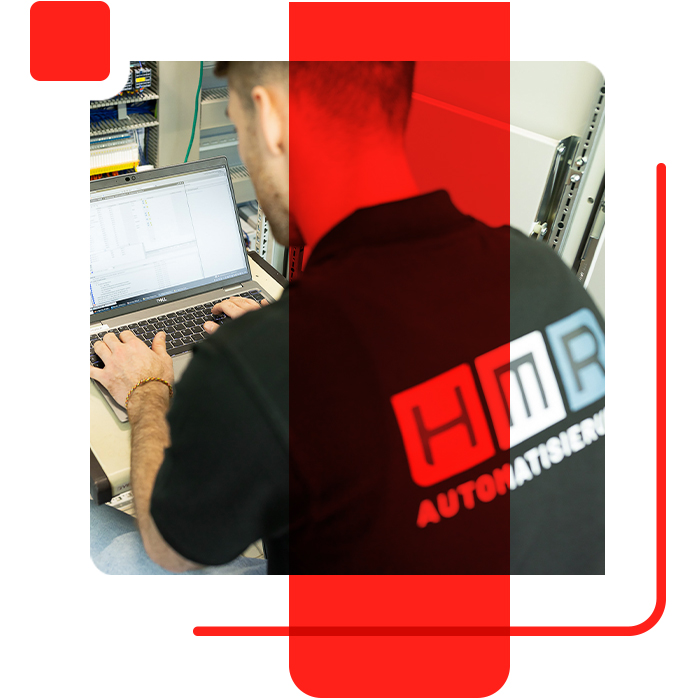 Mitarbeiter am Arbeiten IOT
